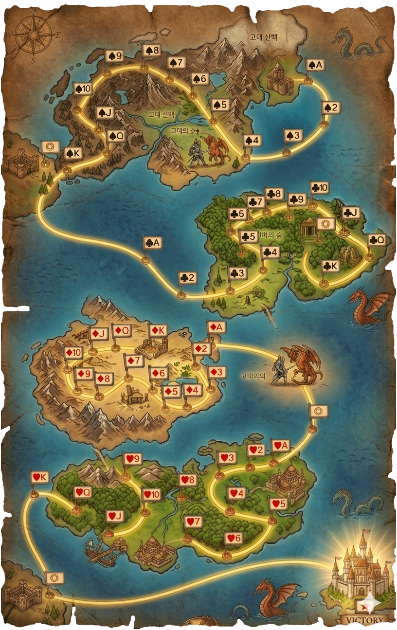 왕국 지도